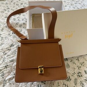 Polene Numero Sept Camel Bag